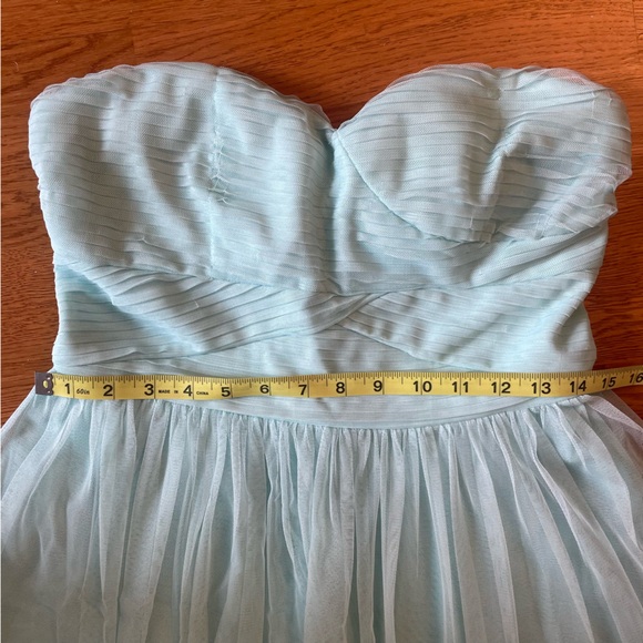 Ark & Co. Strapless Blue Tulle Princess Dress Size M - Picture 6 of 7
